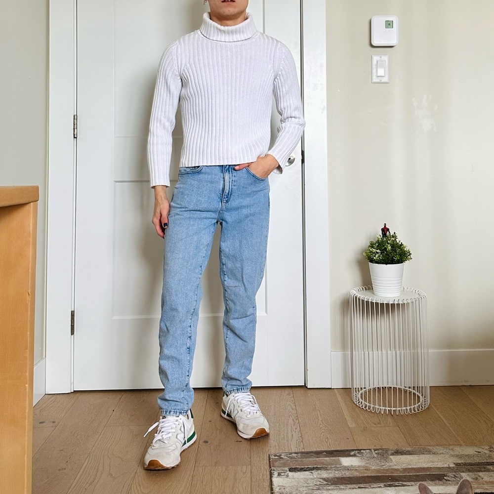 Vintage Cotton Ginny Knit Turtle Neck
